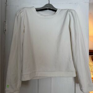Dudley Stephens Cream Fleece Top